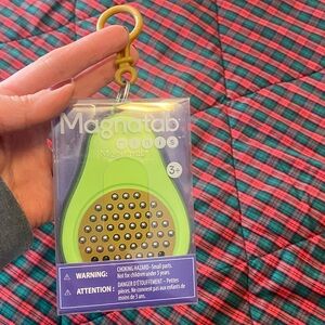 Magnatab Minis Green avocado toy